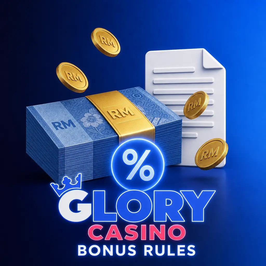 Glory Casino bonus rules: one welcome offer per account, wagering limits, bet caps, and verification requirements explained.