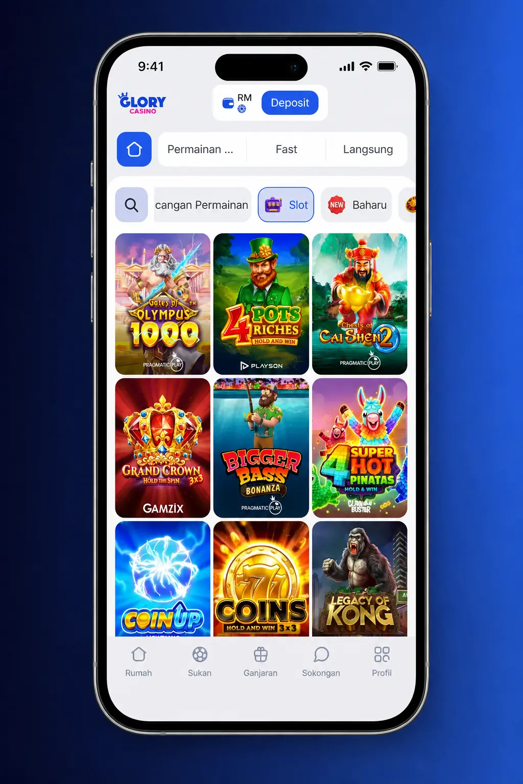 Step-by-step guide to registering, verifying, depositing, and claiming the Glory Casino welcome bonus in Malaysia