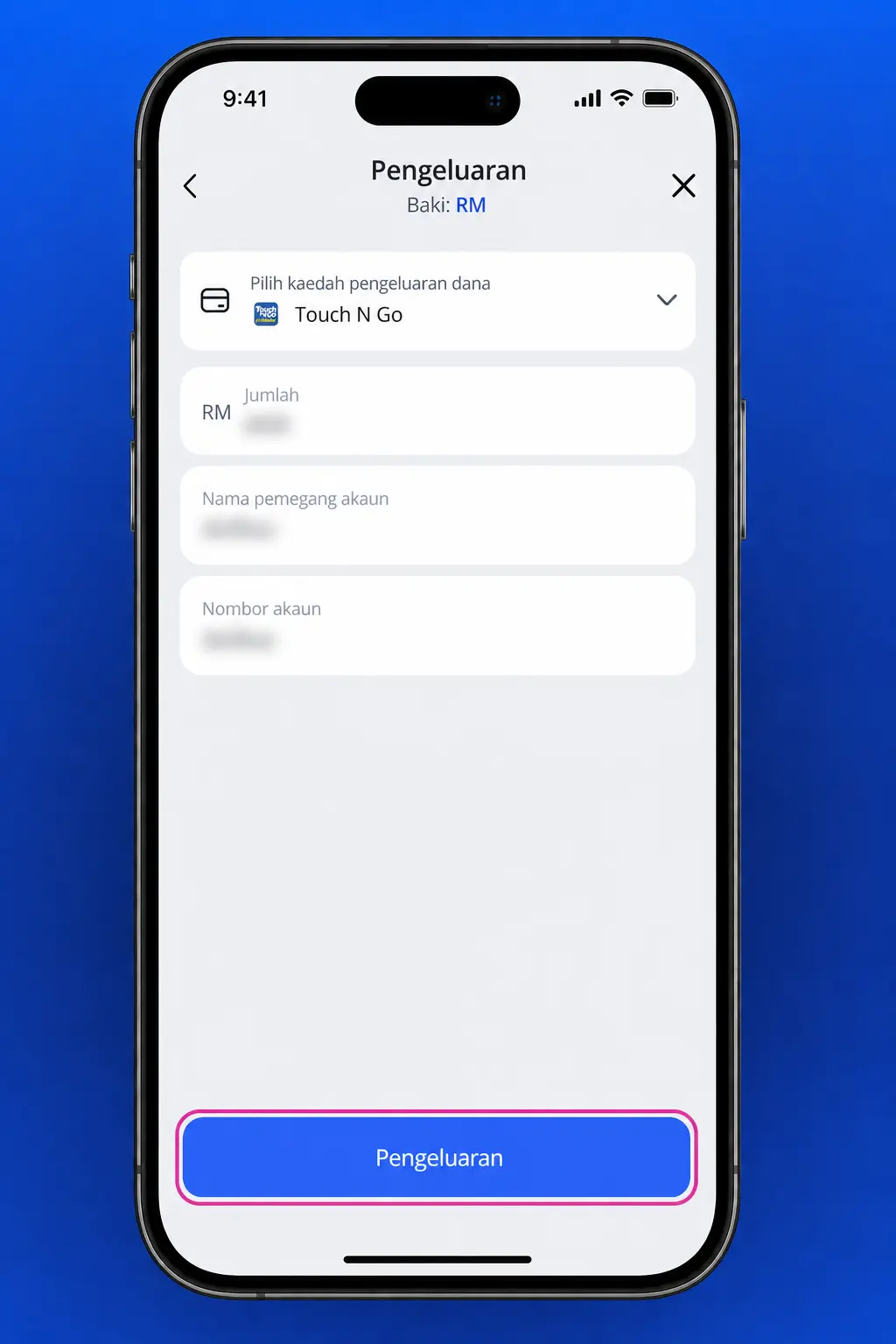 Step-by-step guide showing how to withdraw money using the Glory Casino app on a mobile device