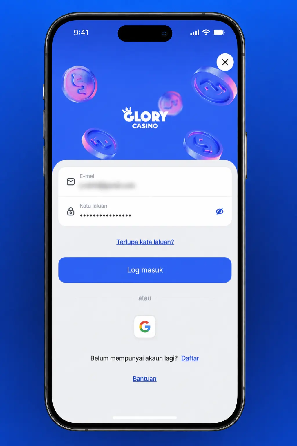 Step-by-step guide showing how to withdraw money from the Glory Casino app using verified e-wallet payment options