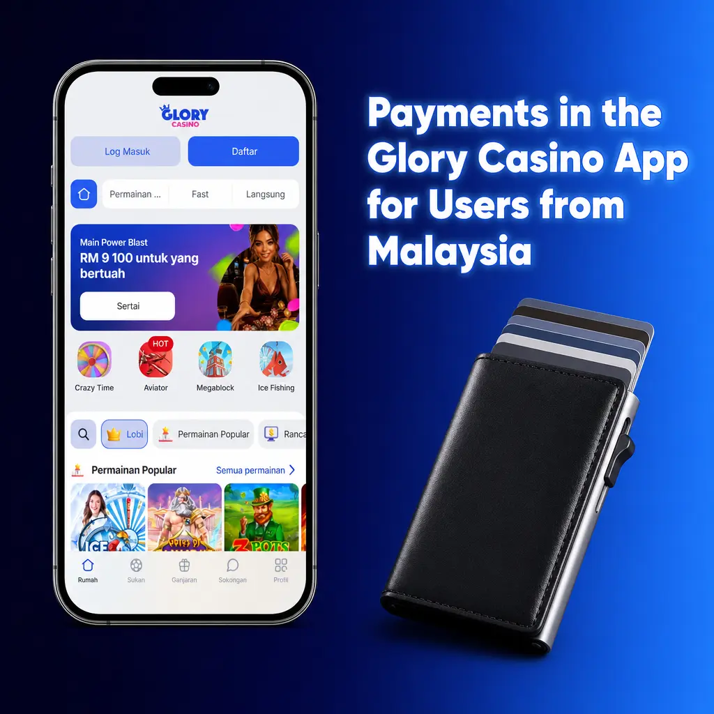 Glory Casino app payment methods for Malaysian users: Touch 'n Go, DuitNow QR, GrabPay, BoostPay, ShopeePay